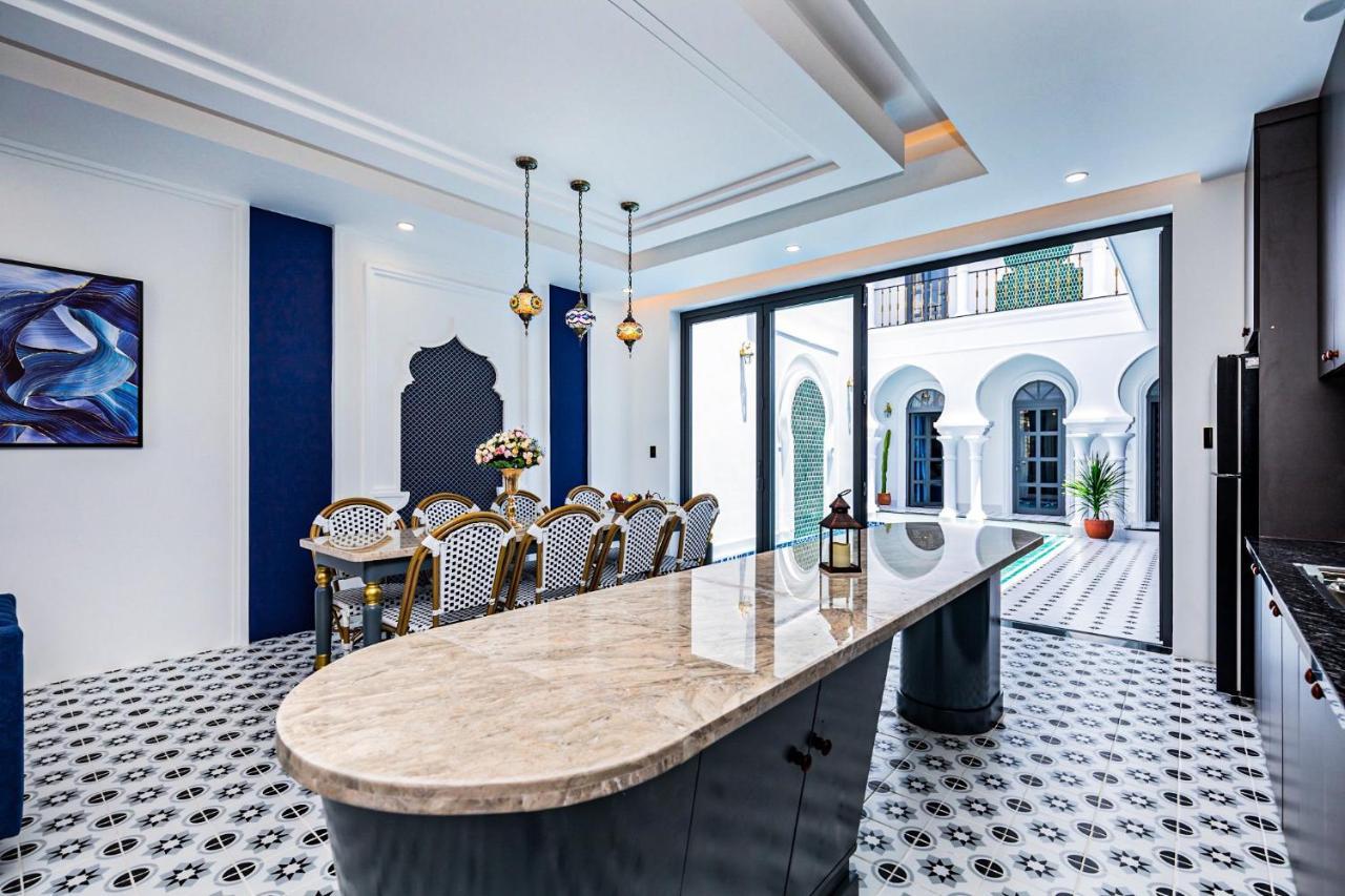T-Maison Riad Villa, With Pool, Karaoke, Billiards, Near Beach, Vũng Tàu Ngoại thất bức ảnh