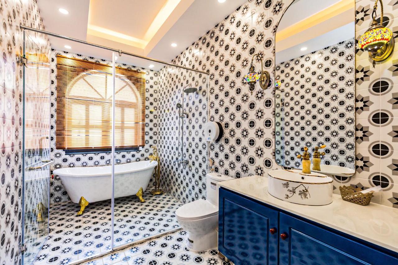T-Maison Riad Villa, With Pool, Karaoke, Billiards, Near Beach, Vũng Tàu Ngoại thất bức ảnh